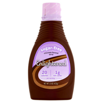 Enlightened SugarFree Chocolate Flavored Syrup, 15 oz