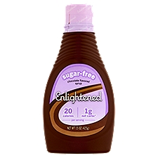 Enlightened Sugar-Free Chocolate Flavored , Syrup, 14 Ounce
