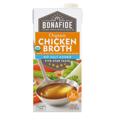 Organic Free Range Chicken Broth