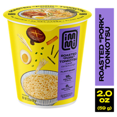 immi Roasted "Pork" Tonkotsu Flavor Ramen Soup, 2.0 oz