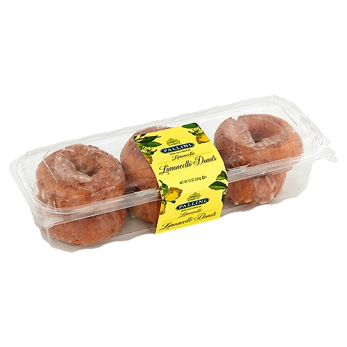 Pallini Non-Alcoholic Limoncello Donuts, 6 count, 12 oz