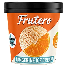 Frutero Tangerine Ice Cream, 1 pint