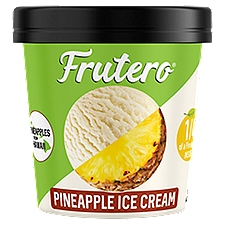 Frutero Pineapple Ice Cream, 1 pint