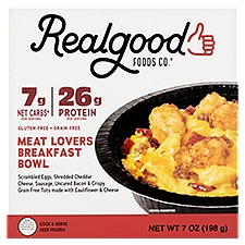 Realgood Foods Co. Meat Lovers Breakfast Bowl, 7 oz