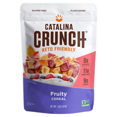 Catalina Crunch Keto Friendly Fruity Cereal, 8 oz