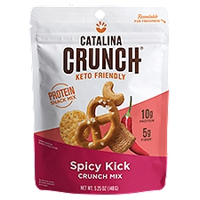Catalina Crunch Keto Friendly Crunch Spicy Kick Crunch, Snack Mix, 6 Ounce