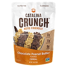 Catalina Crunch Keto Friendly Chocolate Peanut Butter Flavored Cereal, 9 oz