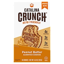 Catalina Crunch Peanut Butter, Sandwich Cookies, 6.8 Ounce