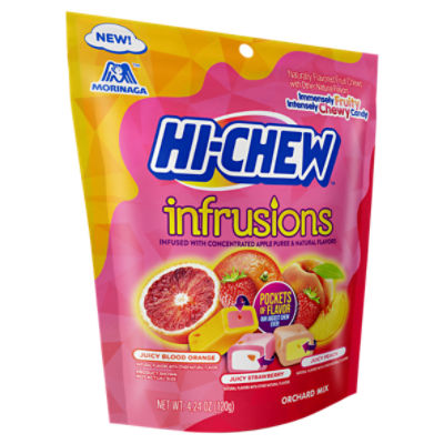 Morinaga Hi-Chew Infrusions Orchard Mix Fruit Chews, 4.24 oz - Fairway