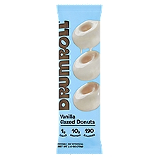 Drumroll Vanilla Glazed Donuts, 2.6 oz