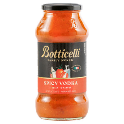 Botticelli Spicy Vodka Italian Tomatoes Premium Pasta Sauce, 24 oz