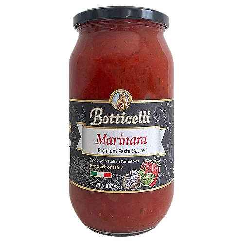 Botticelli Marinara Premium Pasta Sauce, 34.8 oz