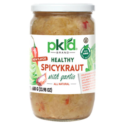 Pkl'd Healthy Spicykraut with Garlic, 23.98 oz