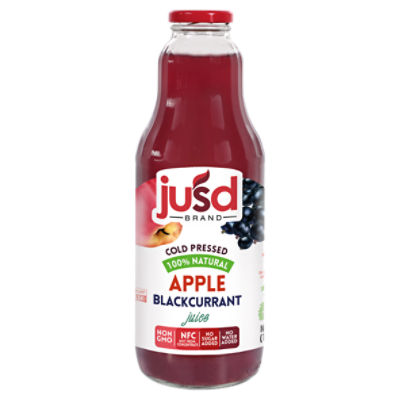 Ju'sd 100% Natural Apple Blackcurrant Juice, 33.8 fl oz