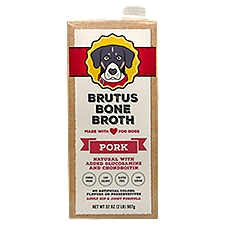 Brutus Broth Pork, Bone Broth, 32 Ounce