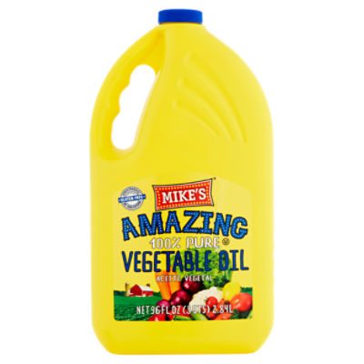 Mike's Amazing 100% Pure Vegetable Oil, 96 fl oz