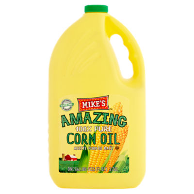 Mike's Amazing 100% Pure Corn Oil, one gallon