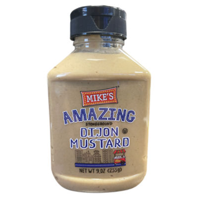 Mikes Amazing Stoneground Dijon Mustard, 9 oz ShopRite