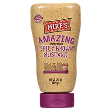 Mike's Amazing Stoneground Spicy Brown Mustard, 12.5 oz