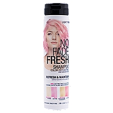 No Fade Fresh Light Pink Color Depositing Shampoo with BondHeal Bond Rebuilder, Cruelty-Free 6.4 oz