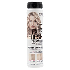 No Fade Fresh Natural Blonde Color Depositing Shampoo with BondHeal Bond Rebuilder, 6.4 oz