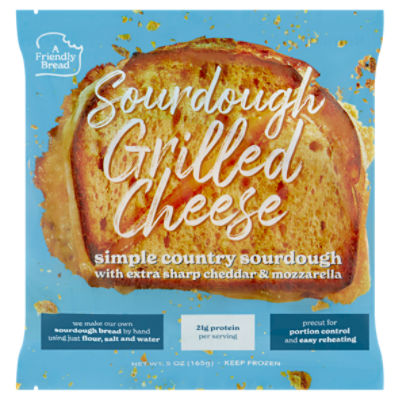 A Friendly Bread Simple Country Sourdough Grilled Cheese, 5 oz
