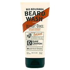 Duke Cannon Supply Co. Stock No. 075 Big Bourbon Oak Barrel Beard Wash, 6 fl oz