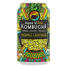 Aqua ViTea Pineapple Lemonade Kombucha, 12 fl oz
