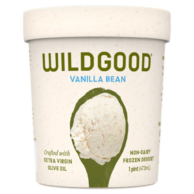 Wildgood Vanilla Bean Non-Dairy Frozen Dessert, 1 pint