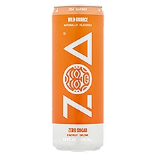 ZOA Zero Sugar Wild Orange Energy Drink, 12 fl oz
