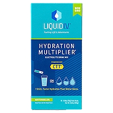 Liquid I.V. Hydration Multiplier Watermelon Electrolyte Drink Mix, 0.56 oz, 10 count