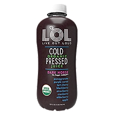 LOL Dark Horse Cold Organic Pressed Juice, 32 fl oz