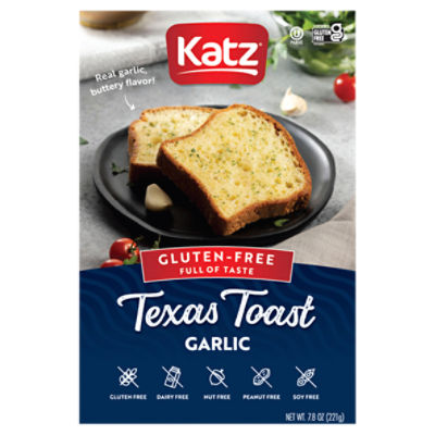Katz Garlic Texas Toast, 7.8 oz