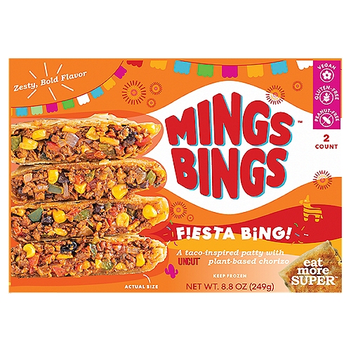 MingsBings Fiesta Bing, 2 count, 8.8 oz