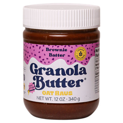 Oat Haus Brownie Batter Granola Butter, 12 oz