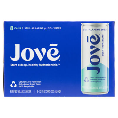 Jovē Purified Wellness Water, 12 fl oz, 8 count, 96 Fluid ounce