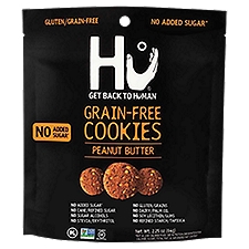 Hu Crispy Mini Peanut Butter, Cookies, 2.5 Ounce