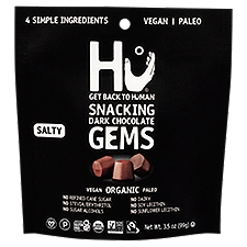 Hu Snacking Salty Dark Chocolate Gems, 3.5 oz
