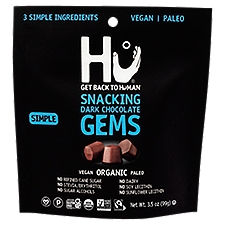 Hu Organic Simple Snacking Dark Chocolate Gems, 3.5 oz