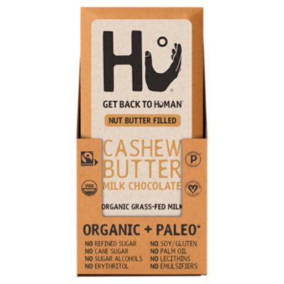 Hu Cashew Butter Milk Chocolate, 2.1 oz Fairway