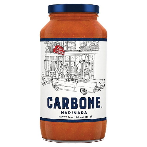 Carbone Marinara Sauce, 24 oz
Bring elevated dining home with the vibrant flavors of Carbone. Only the finest ingredients, slow cooked & made in small batches.