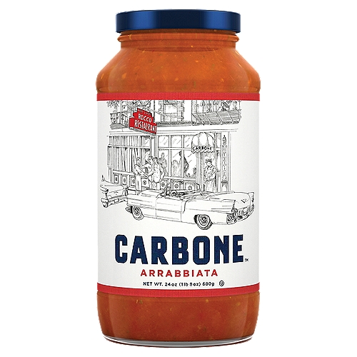 Carbone Arrabbiata Sauce, 24 oz
Bring elevated dining home with the vibrant flavors of Carbone. Only the finest ingredients, slow cooked & made in small batches.