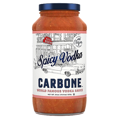 Carbone World Famous Spicy Vodka Sauce, 24 oz