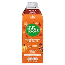 nutpods Pumpkin Spice Almond + Coconut Creamer, 25.4 fl oz