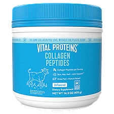 Vital Proteins Unflavored Collagen Peptides Dietary Supplement, 14.3 oz