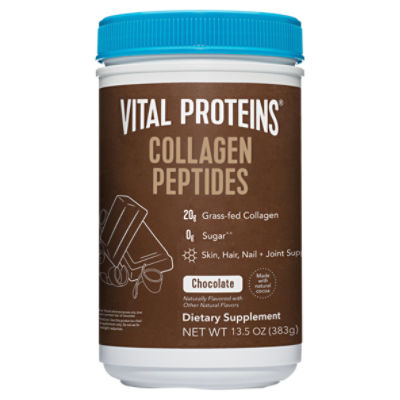 Vital Proteins Chocolate Collagen Peptides Dietary Supplement, 13.5 oz