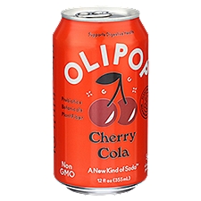 Olipop Cherry Cola Soda, 12 fl oz