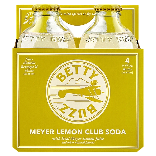 Betty Buzz Soda, Meyer Lemon Club
