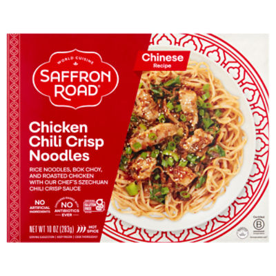 Saffron Road Chicken Chili Crisp Noodles, 10 oz