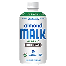 Malk Organic Chocolate Almond Milk, 28 fl oz